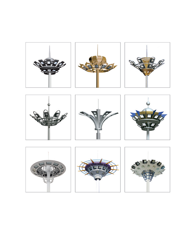 GGD-007/GGD-008/GGD-009/GGD-010/GGD-011/GGD-012/GGD-013/GGD-014/GGD-015 Yüksek kutuplu sokak lambası