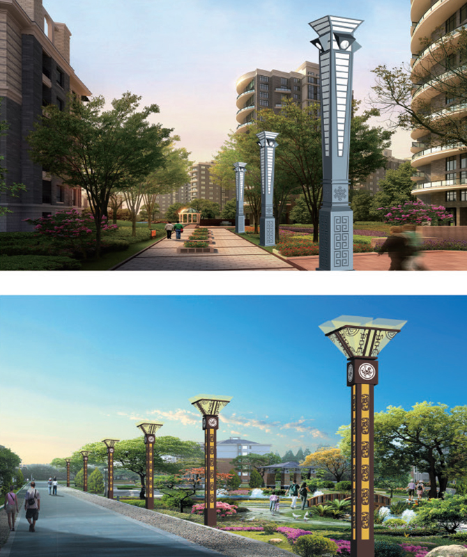 JGD-008/JGD-009 Dekoratif manzara ışığı