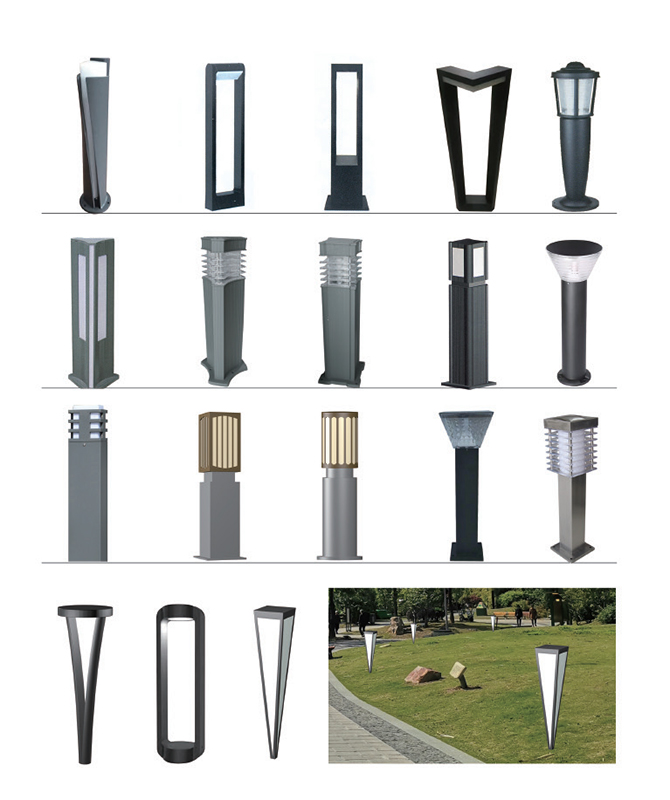 CPD-041 ~ CPD-058 LED Çim Light