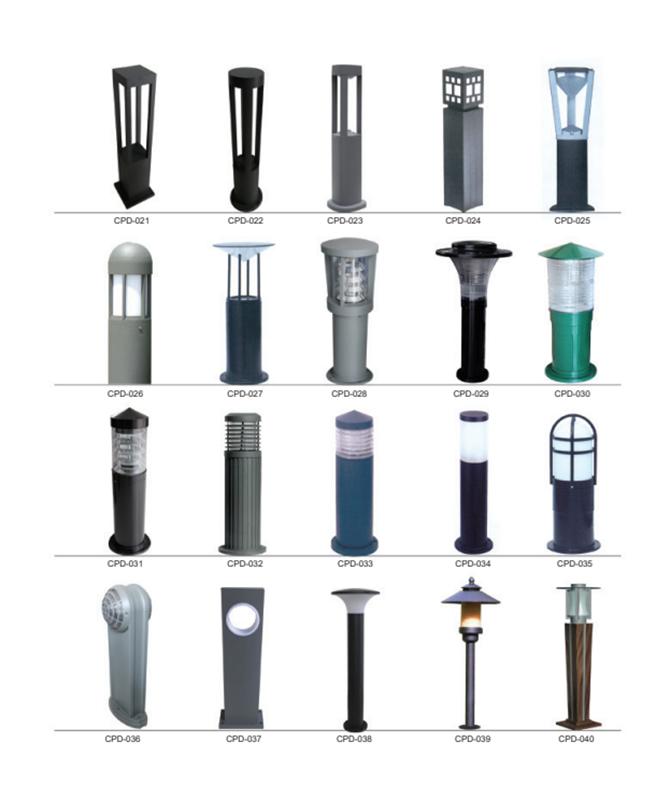 CPD-021 ~ CPD-040 LED Çim Light