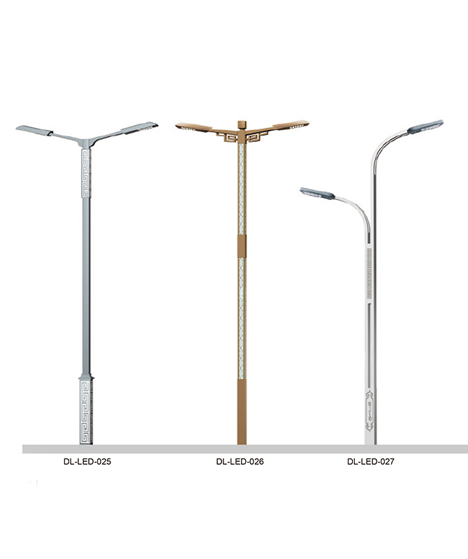 DL-LED-025/DL-LED-026/DL-LED-027 Yüksek güçlü LED sokak lambaları