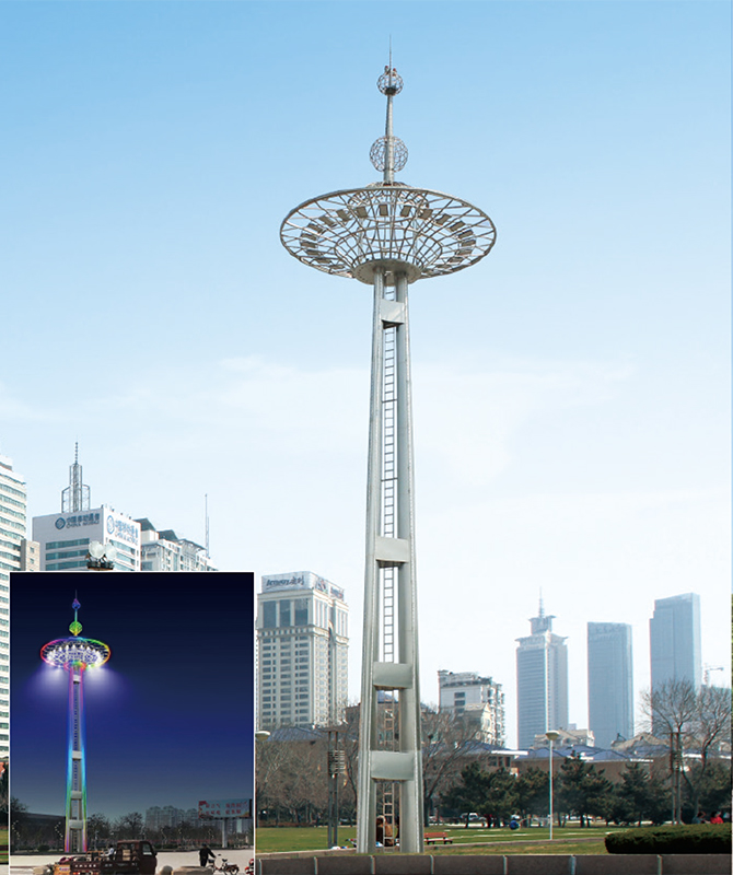 LD-GG-0005 Yüksek kutuplu sokak lambası