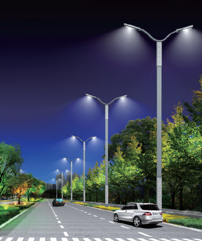 DL-LED-004 Yüksek güçlü LED sokak lambaları