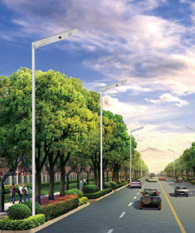 Tyn-057 Entegre Solar Street Işığı